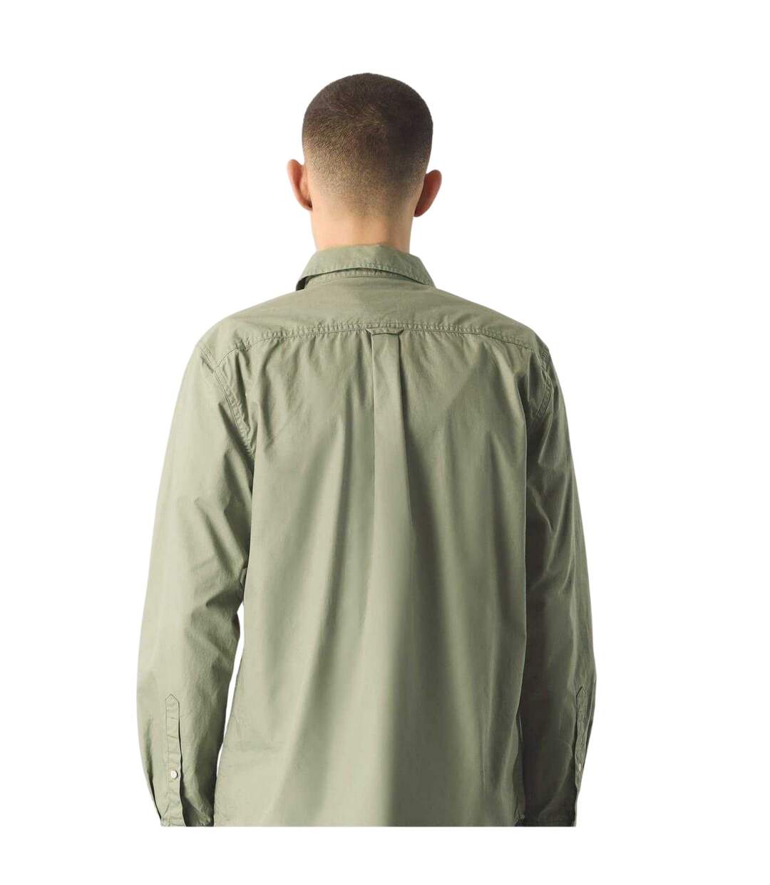 Chemise Manches Longues Brentwood Homme Vert Pretty Green-3