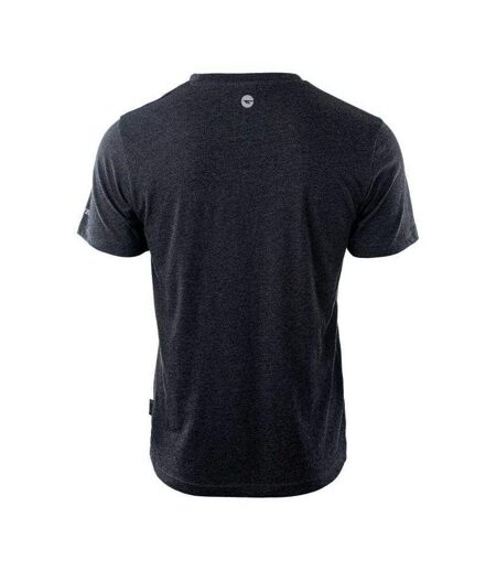 T-shirt Motif/style Uni Homme Gris Foncé Hi-Tec