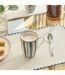 Lot de 6 Mugs en Porcelaine Umami Rayure 31cl Bleu-3