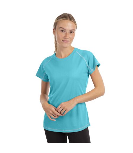 T-shirt De Sport Viktoria Femme Bleu Clair Trespass