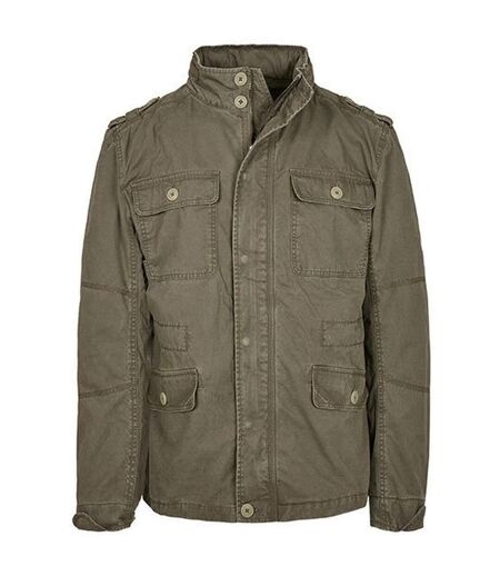 Veste Britannia Homme Olive Build Your Brand