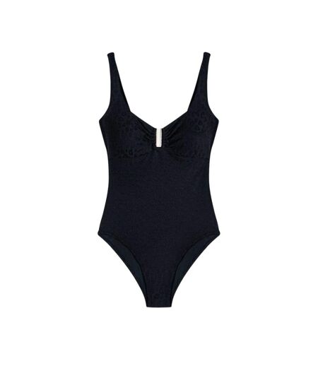 Maillot De Bain 1 Pièce Motif/style Imprimé Animal Femme Beige Noir Chelsea Peers