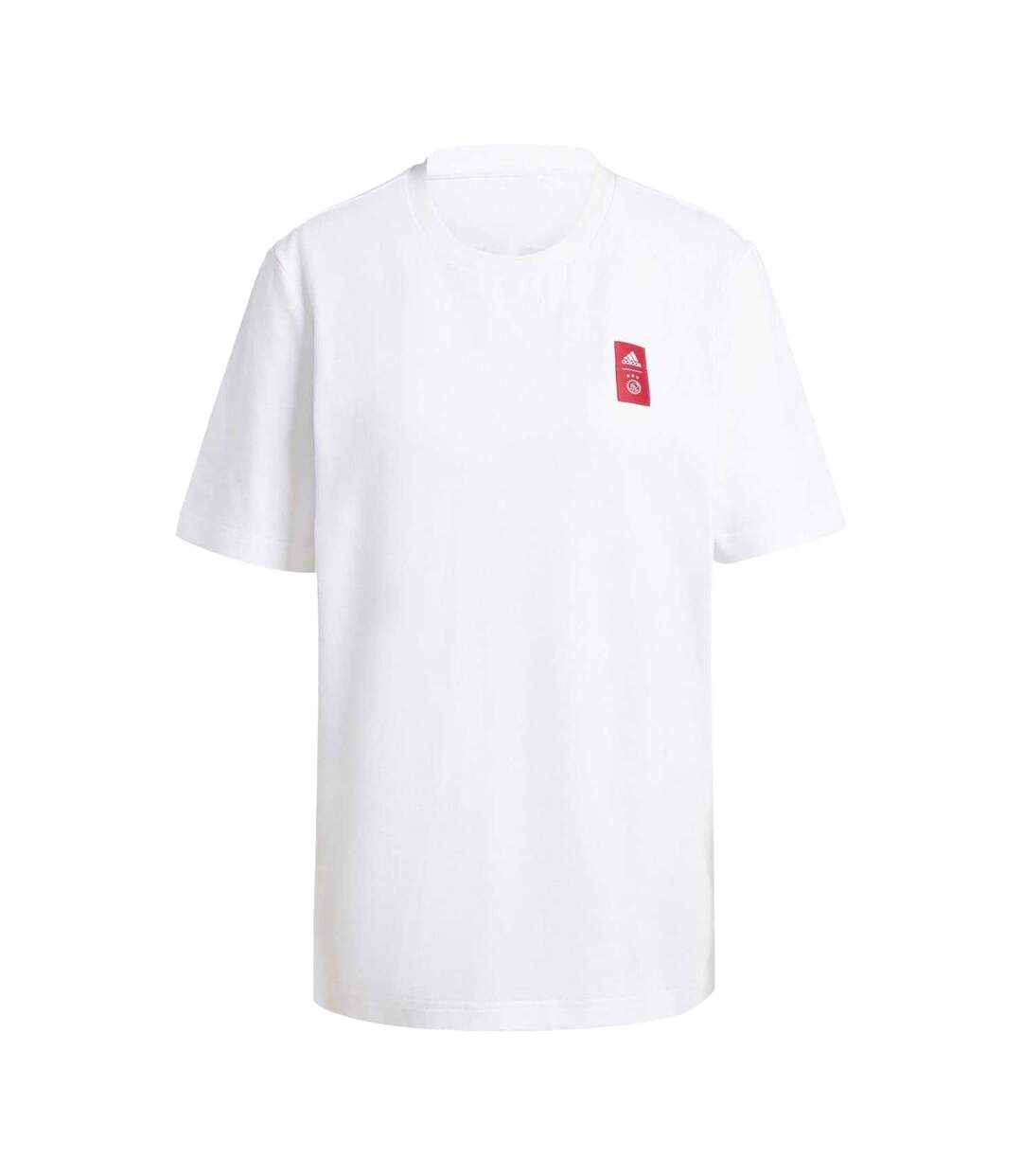 T-shirt Motif/style Ajax Amsterdam Homme Blanc Adidas-2