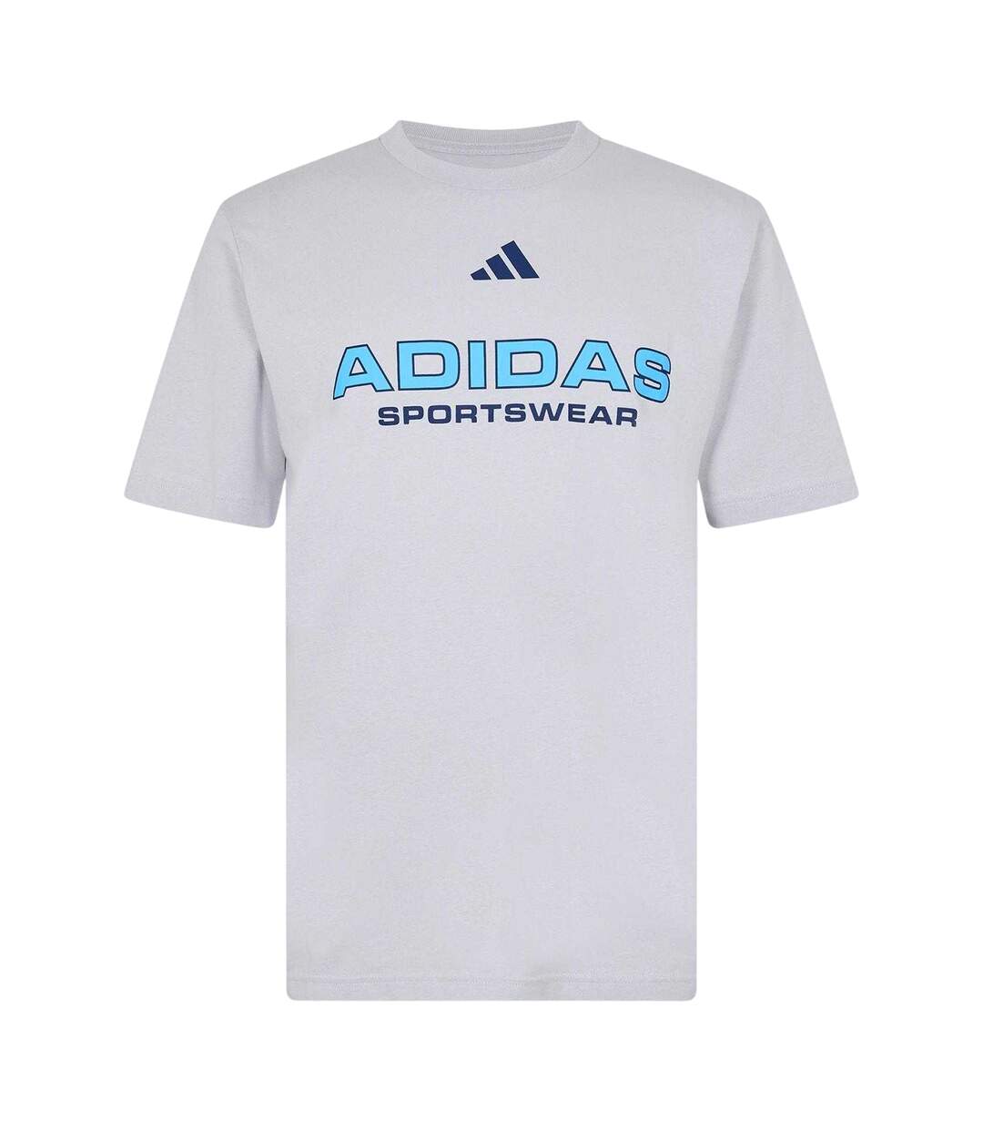 T-shirt Motif/style Linéaire House Of Tiro Homme Gris Adidas-2