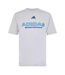 T-shirt Motif/style Linéaire House Of Tiro Homme Gris Adidas-2