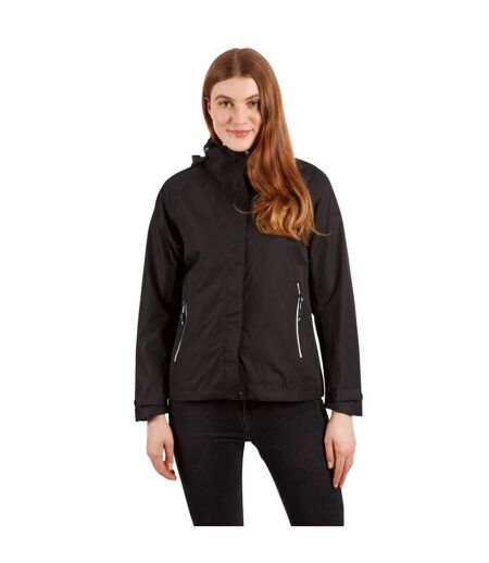 Veste Imperméable Review Femme Noir Trespass
