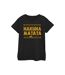 Disney T-shirt en coton Le Roi Lion Hakuna Matata - Femmes/Dames (Noir) - UTBI48159-1