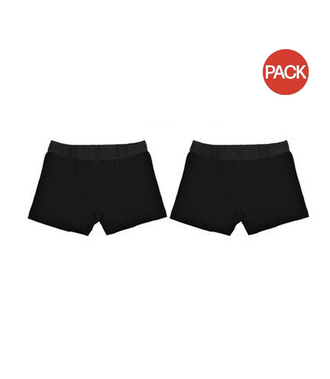 Boxers homme noir Wolf & Harte