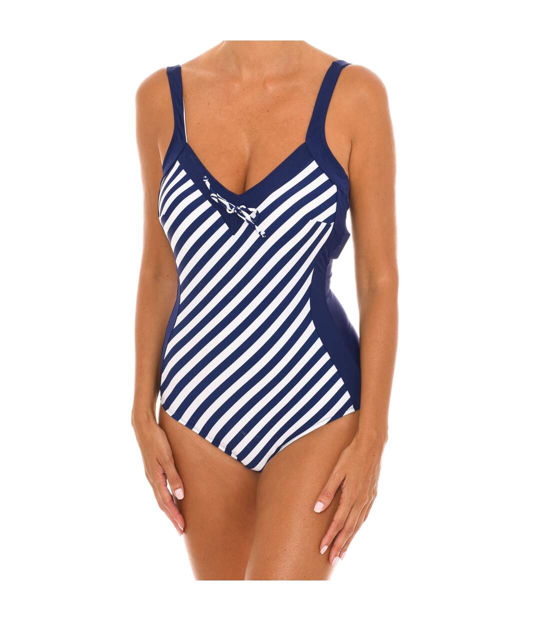 Women's V-neck swimsuit EB1111C-2