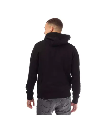 Mens Distorted Hoodie Black Diesel