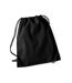 Drawstring Bag One Size Black Westford Mill-1