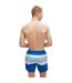 Mens Rico Stripe Swim Shorts Medium Blue Boss-3