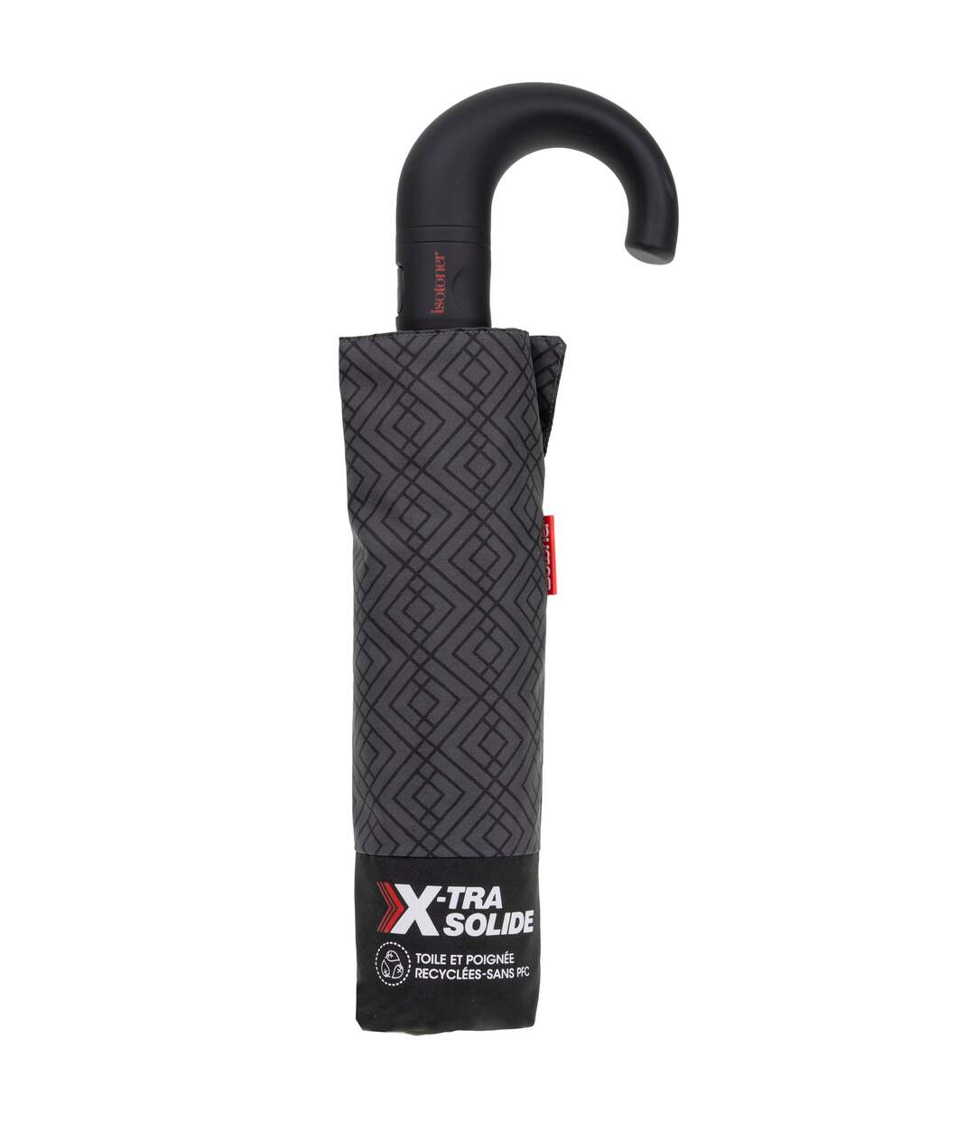 Isotoner Parapluie homme x-tra solide, ultra déperlant, ouverture/fermeture automatique-4
