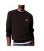 Sweat noir homme calvin klein jeans badge terry - l-1