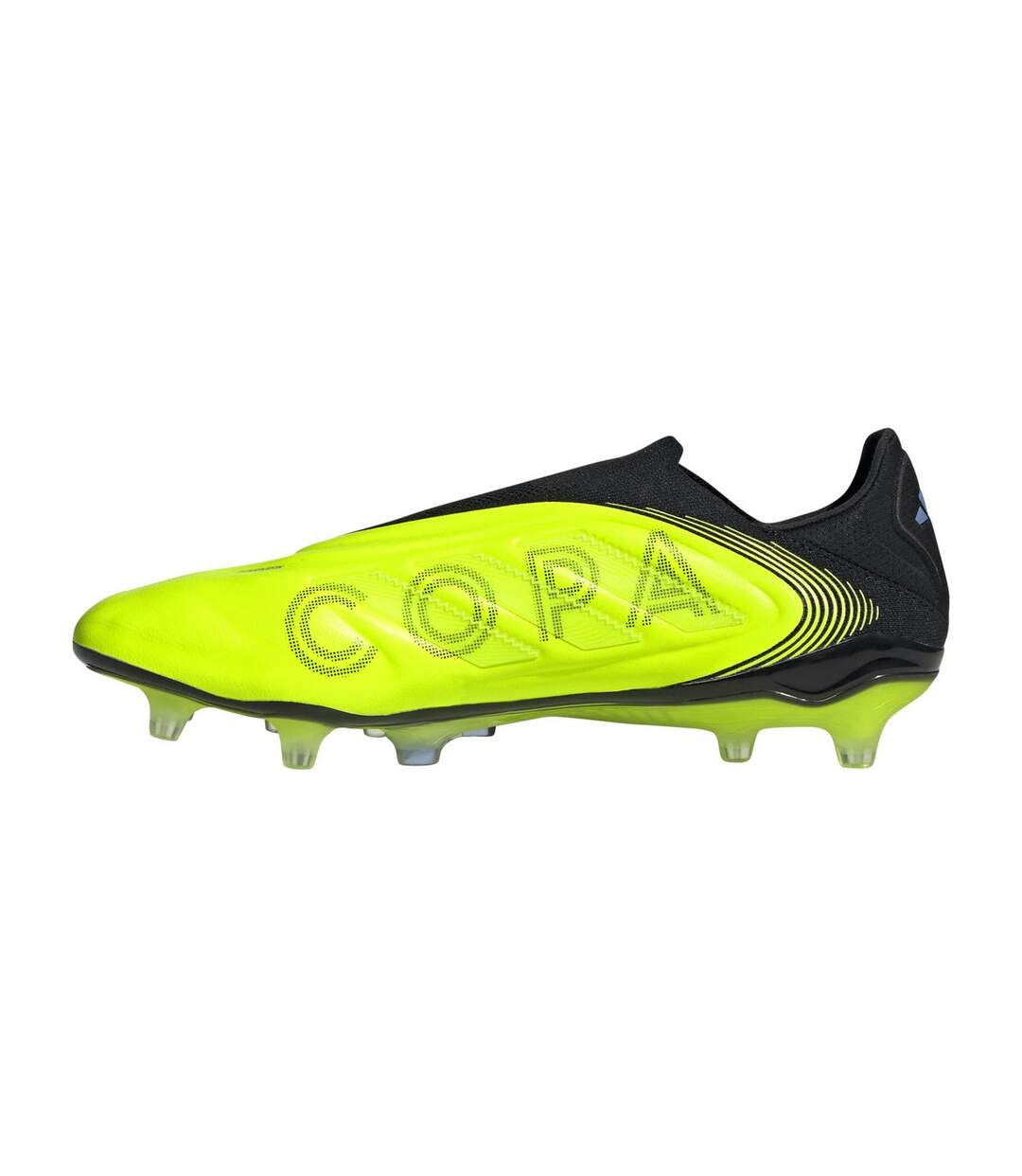 Mens Copa Pure 3 Elite Calf Leather Soft Ground Football Boots Blue Lemon Adidas-3