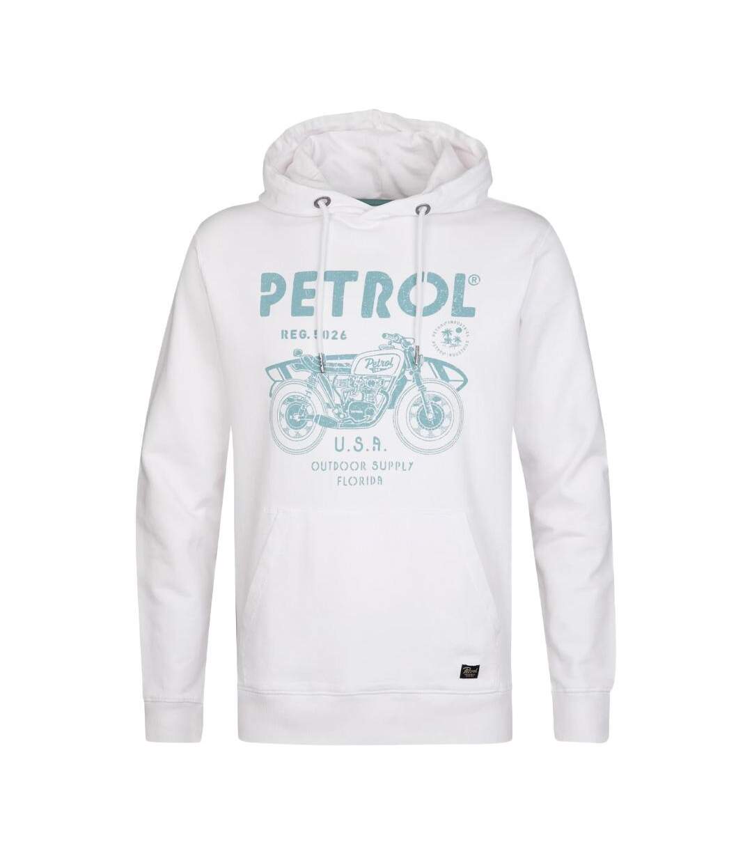 Sweat blanc/bleu homme petrol industries swh102-9999 - 3xl-1