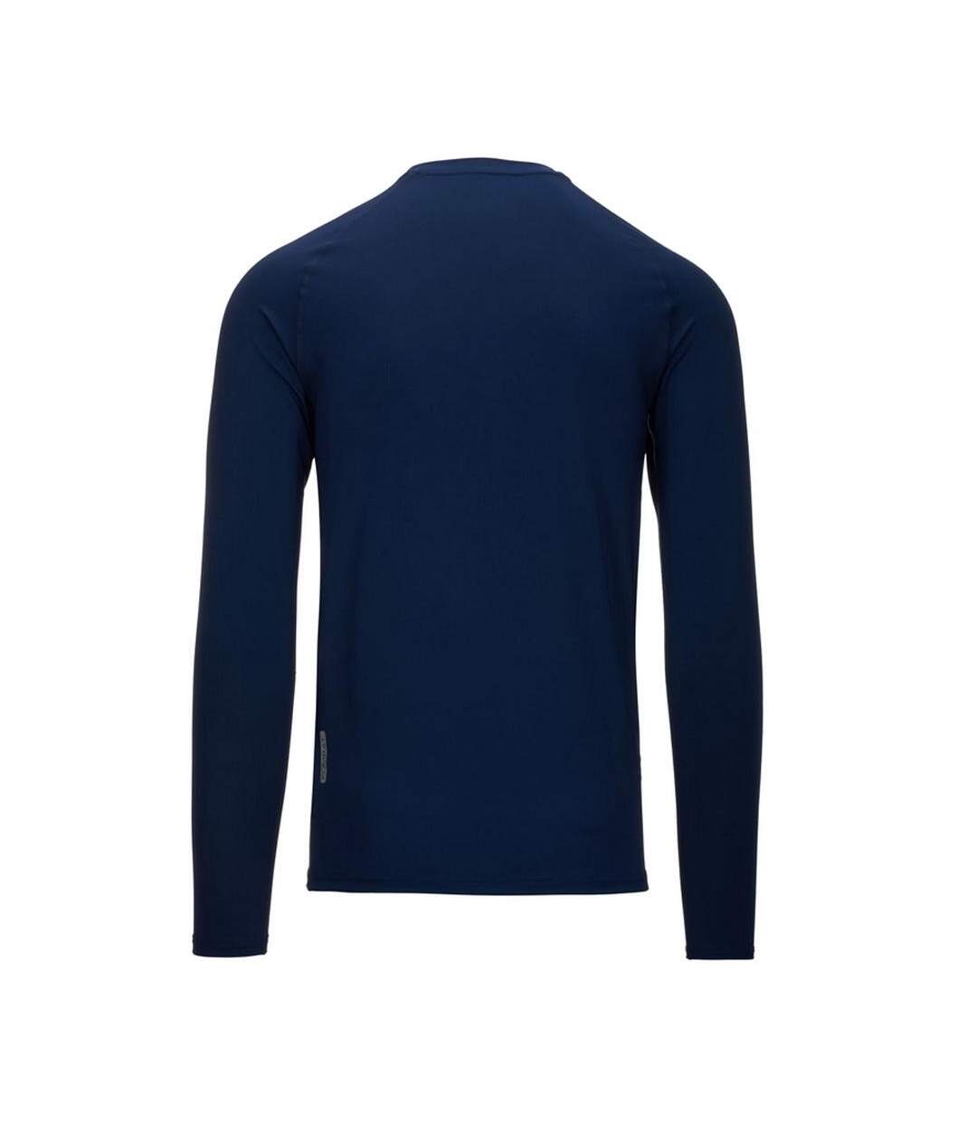 T-shirt manches longues marine homme kappa vurbat-2