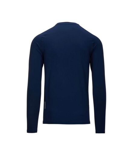 T-shirt manches longues marine homme kappa vurbat