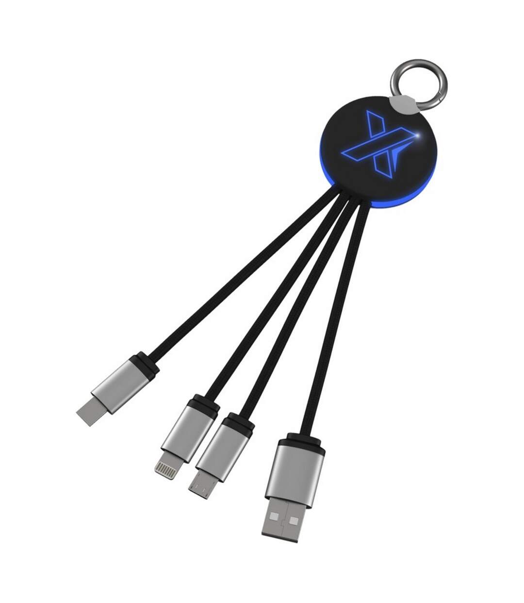 C16 usb charger one size blue/solid black SCX Design