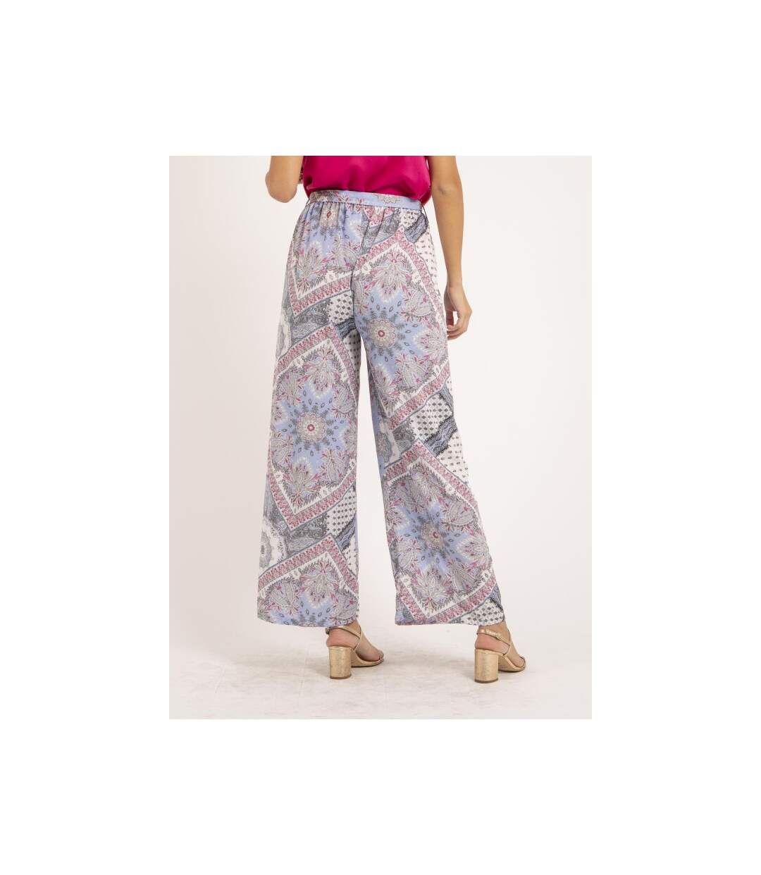 Pantalon motifs ELOANE - Dona X Lisa-2