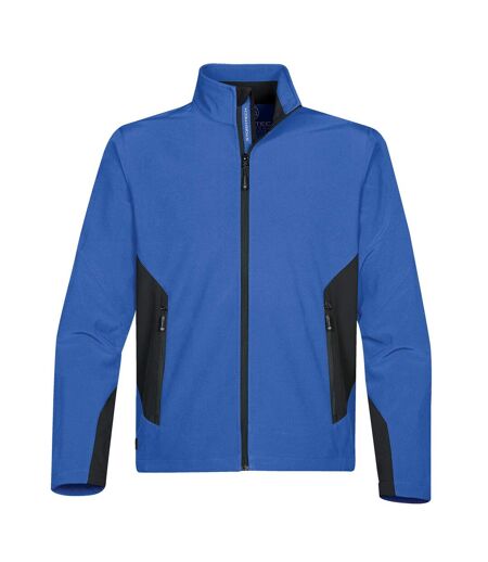 Stormtech Mens Pulse Softshell Jacket (Azure Blue/ Black) - UTRW4646