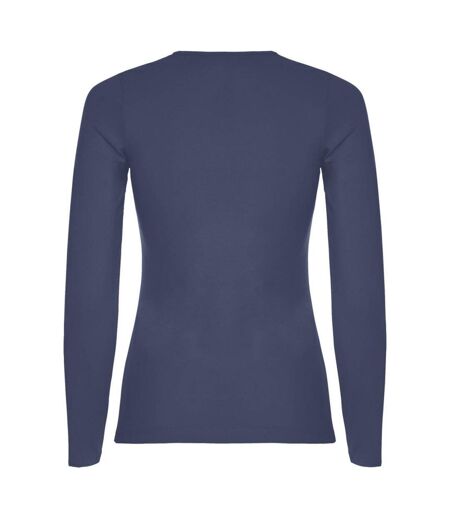 Roly Womens/Ladies Extreme Long-Sleeved T-Shirt (Blue Denim) - UTPF4235