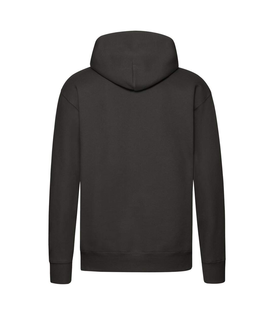 Sweat À Capuche Premium Homme Charbon Fruit Of The Loom-2