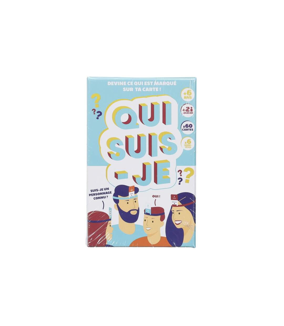 Jeu de 60 Cartes Qui Suis-Je 13cm Multicolore-1