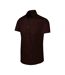 Chemise Motif/style Éclair Homme Marron Malfini-3