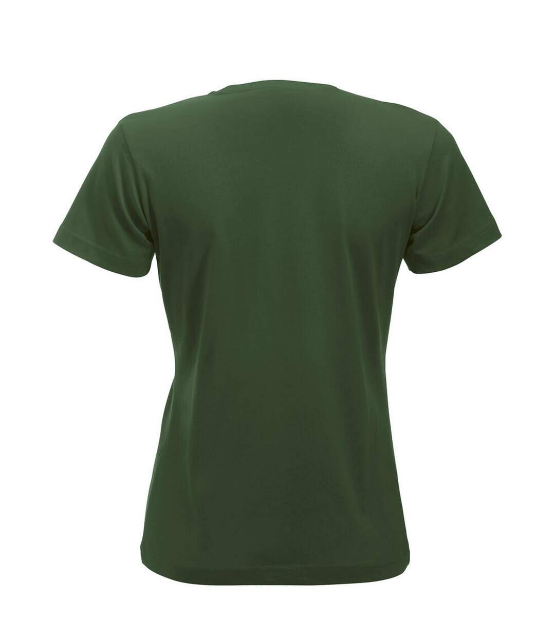 T-shirt New Classic Femme Vert Bouteille Clique-2