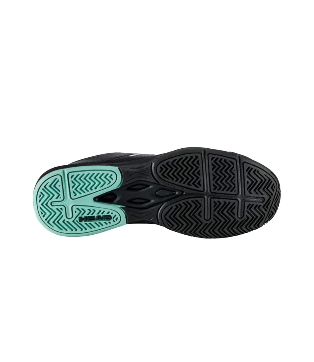 Mens Revolt Tennis Shoes Black Head-4