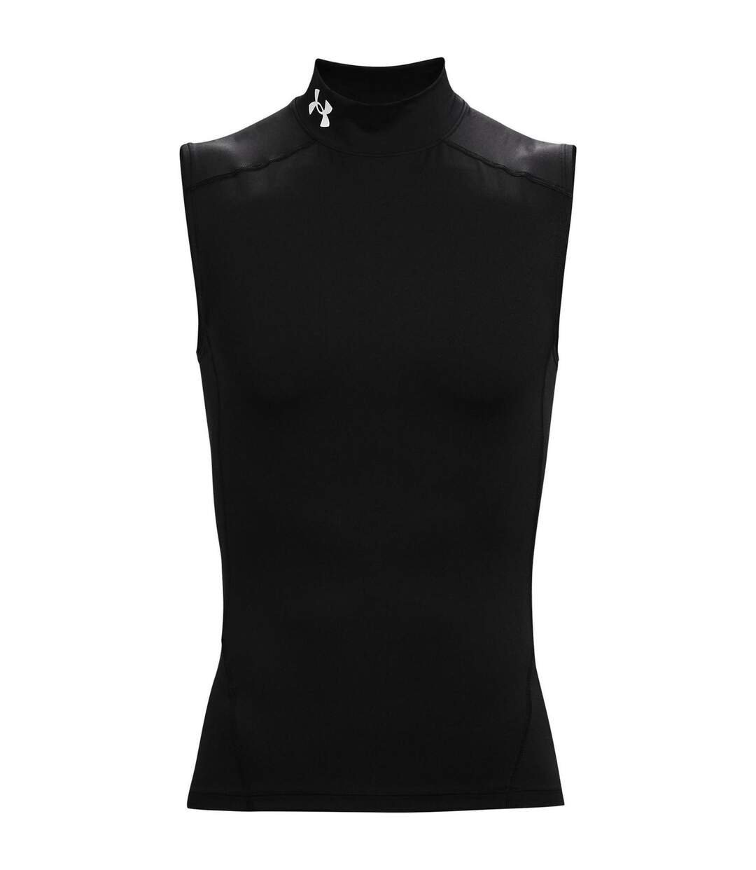 Mens Sleeveless Vest Top Black White Under Armour-2