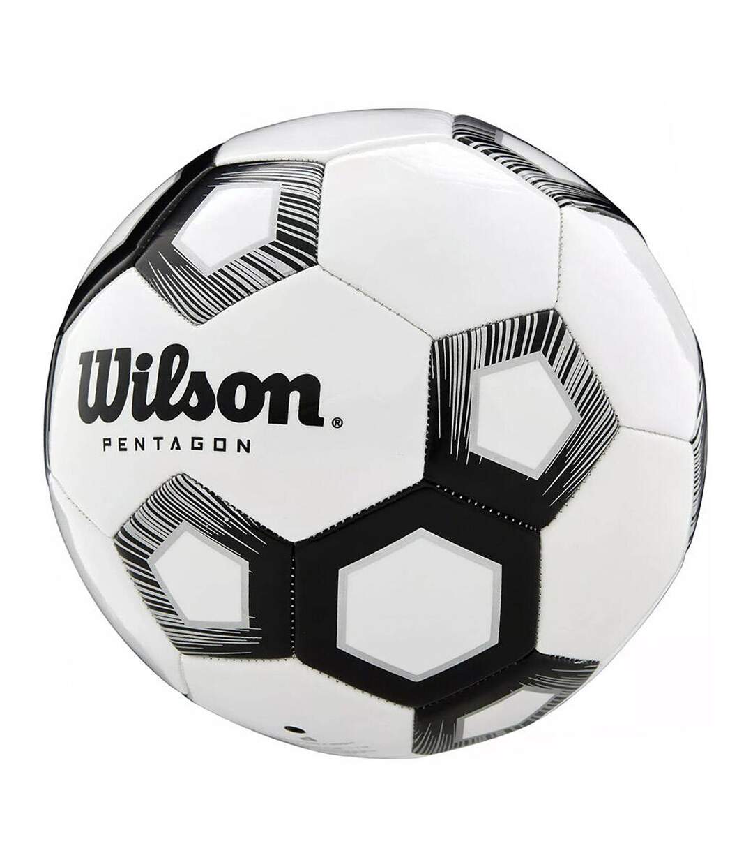 Ballon De Foot Wte8527xb Taille 5 Blanc Wilson-2