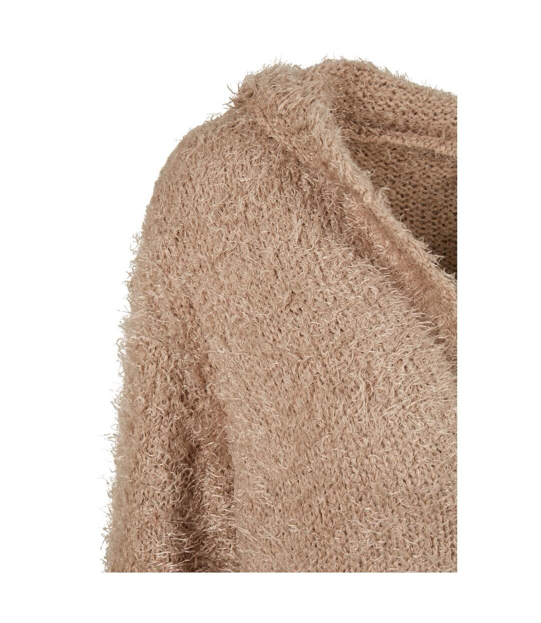Cardigan Femme Taupe Clair Urban Classics-3