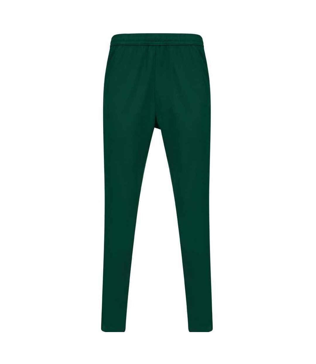 Pantalon de survêtement homme vert bouteille / blanc Finden & Hales-1