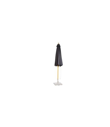 Parasol Design en Bois Naxos 300cm Noir