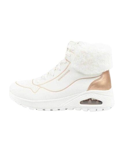 Baskets Uno Rugged Femme Blanc Skechers