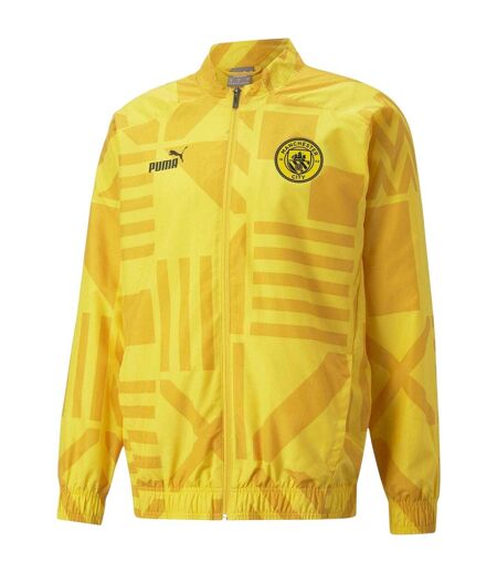 Mens Manchester City Fc Lightweight Anorak Spectra Yellow Puma
