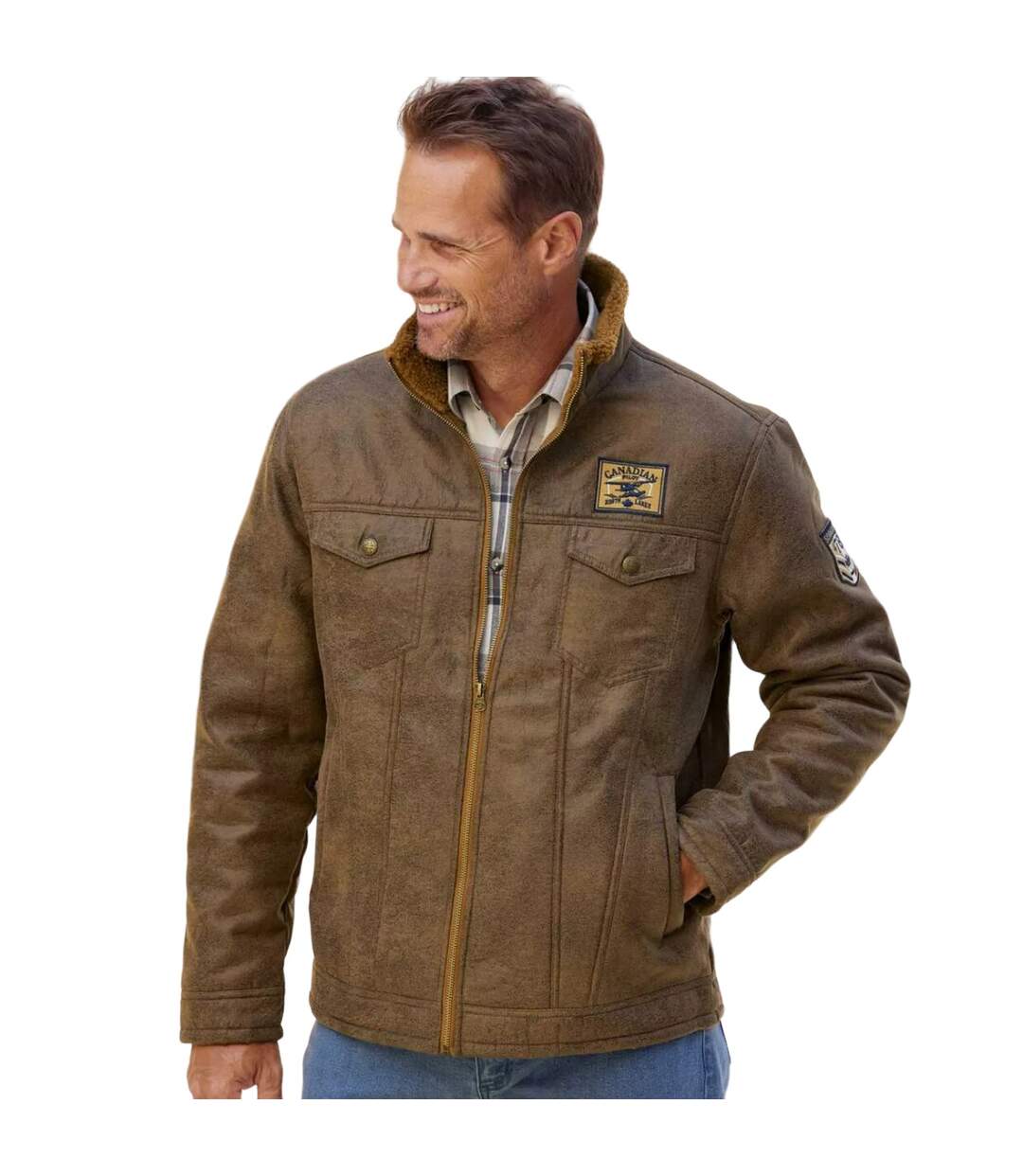 Veste homme marron Atlas For Men-2