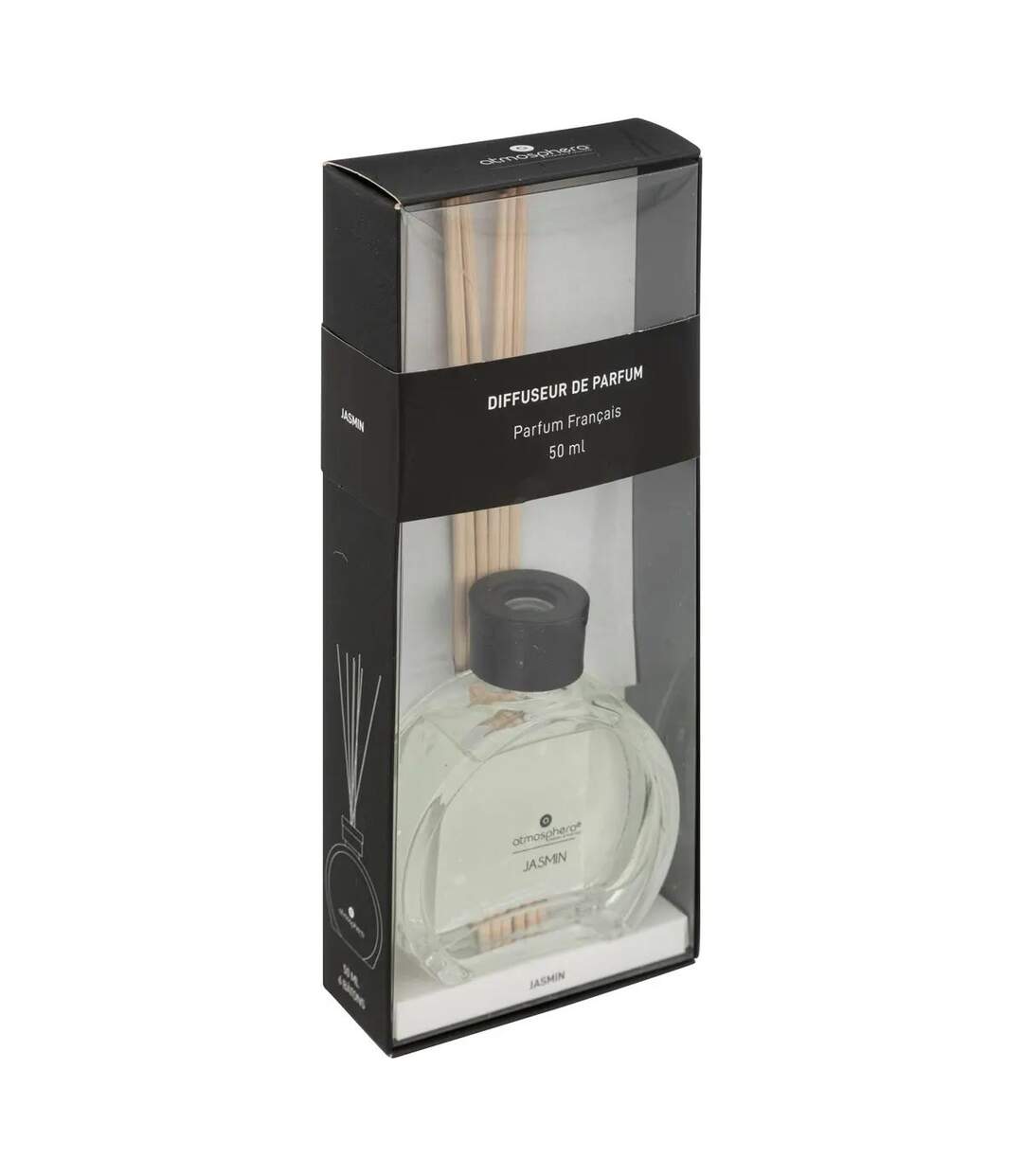 Diffuseur de Parfum & 6 Bâtonnets Haly 50ml Jasmin-2