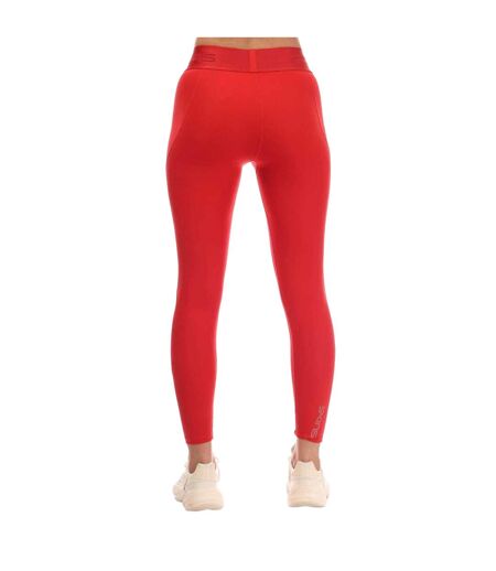 Womens/ladies Series-2 Long Leggings Red Skins