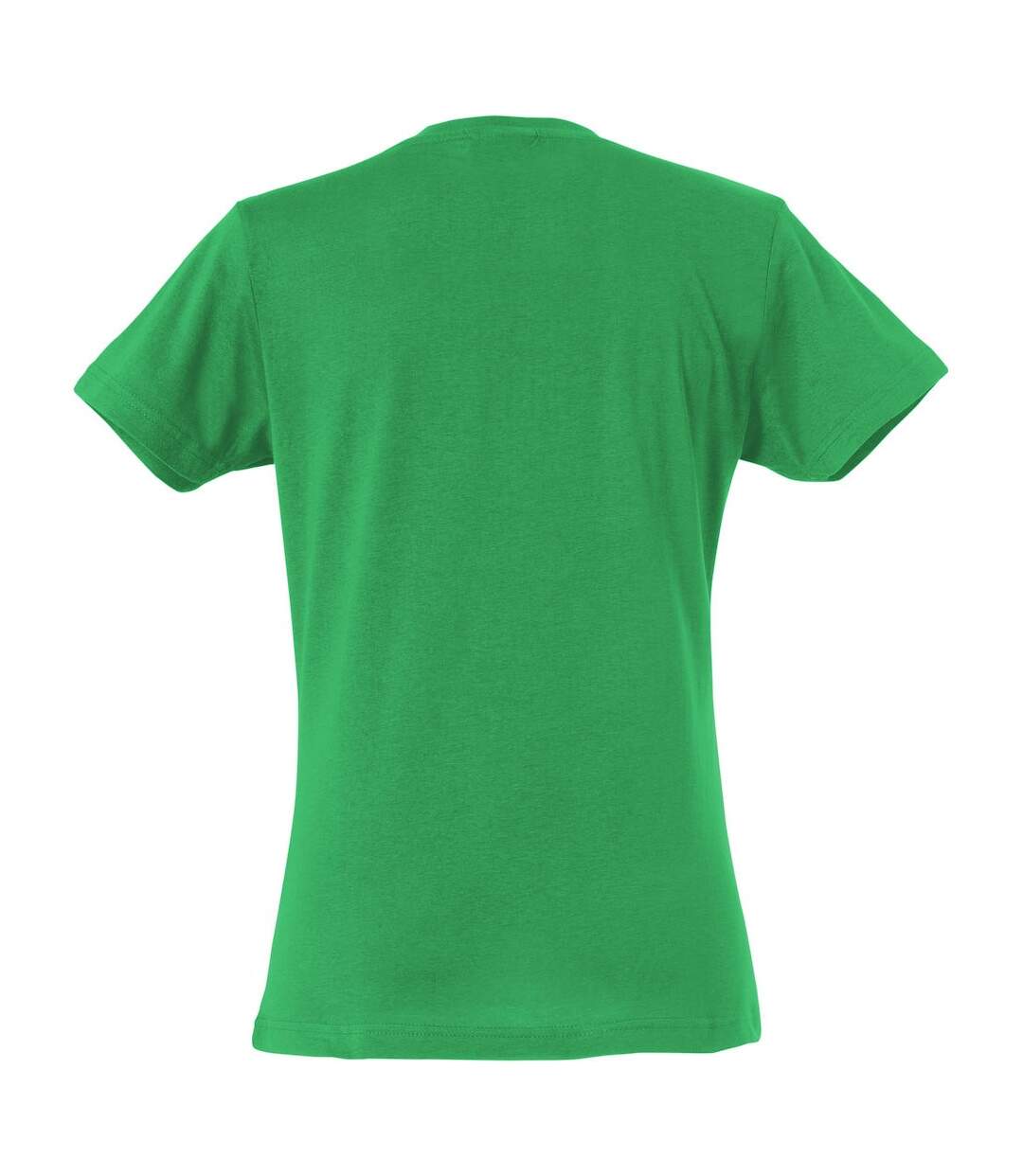 T-shirt Femme Vert Pomme Clique-2