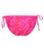 Regatta Womens/Ladies Aceana Palm Print Bikini Bottoms (Pink Fusion) - UTRG7395-4
