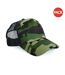 Pack of 2  Retro camouflage snapback trucker cap  jungle camo Beechfield