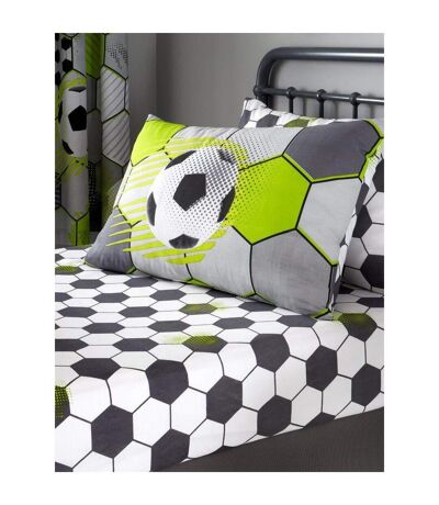 Football Stamp Fitted Sheet (Multicolored) - UTAG2106
