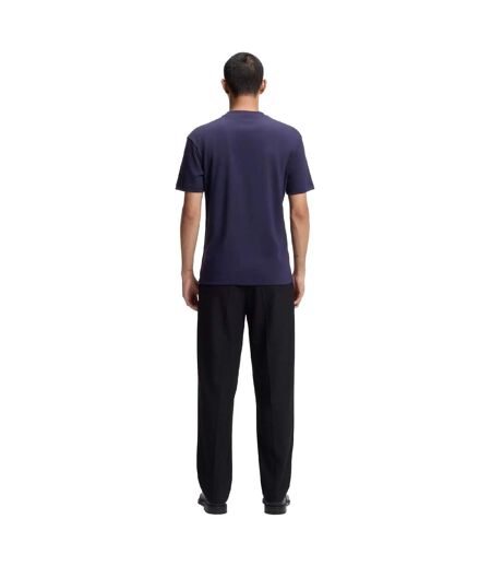 T-shirt Motif/style Empilé Dalile Homme Bleu Marine Hugo