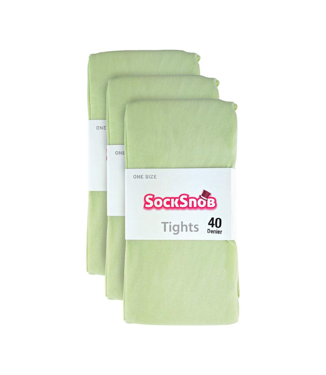 Ladies 3 Pair 40 Denier Comfortable Soft Bright Pastel Coloured Tights-2