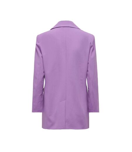 Blazer Long Violet Femme Only lana - 34