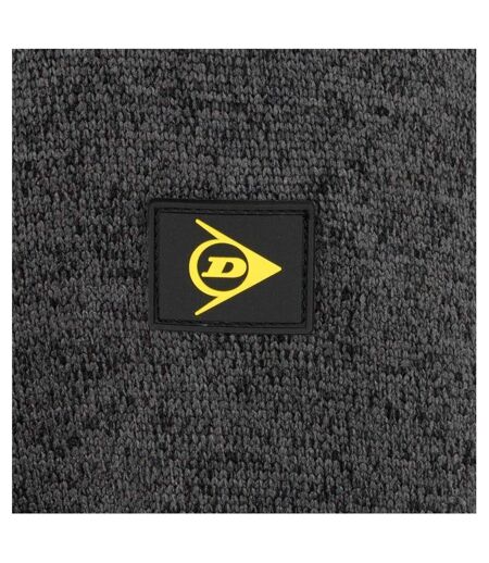 Mens On Site Fleece Jacket Black Grey Dunlop