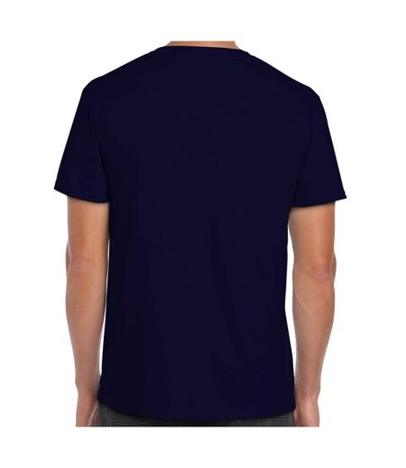 T-shirt Manches Courtes Softstyle Homme Bleu Marine Gildan